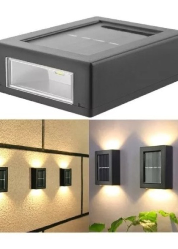 Solar 4 Ledli 11cm Duvar Aydınlatması