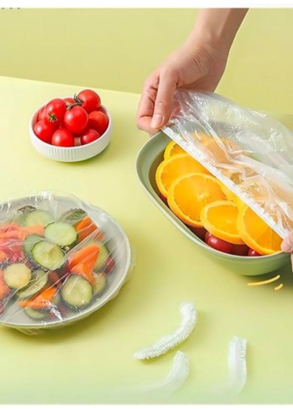 Lastikli Tencere Ve Tabak Bonesi 100 Adet (24cm)