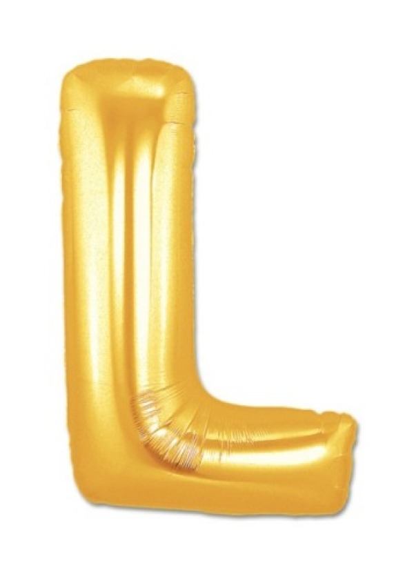 Altın Sarısı Folyo Harf Balon 1 Metre