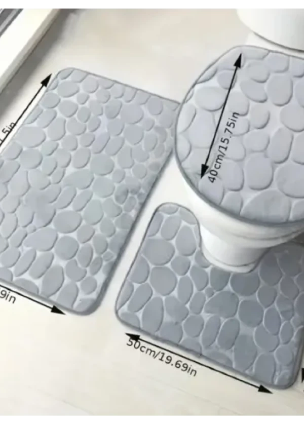 Banyo Tuvalet Paspas Seti 3 PARÇA