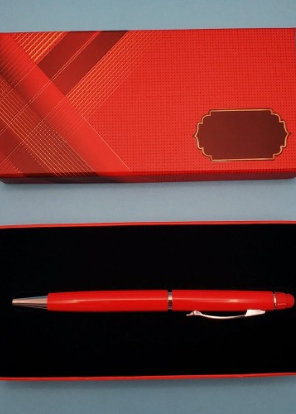 Kırmızı Tükenmez Kalem Touchpen