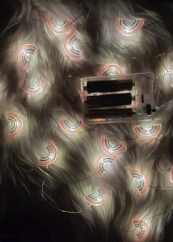 Led Işıklı Gökkuşağı Dekoratif Işıklı İp