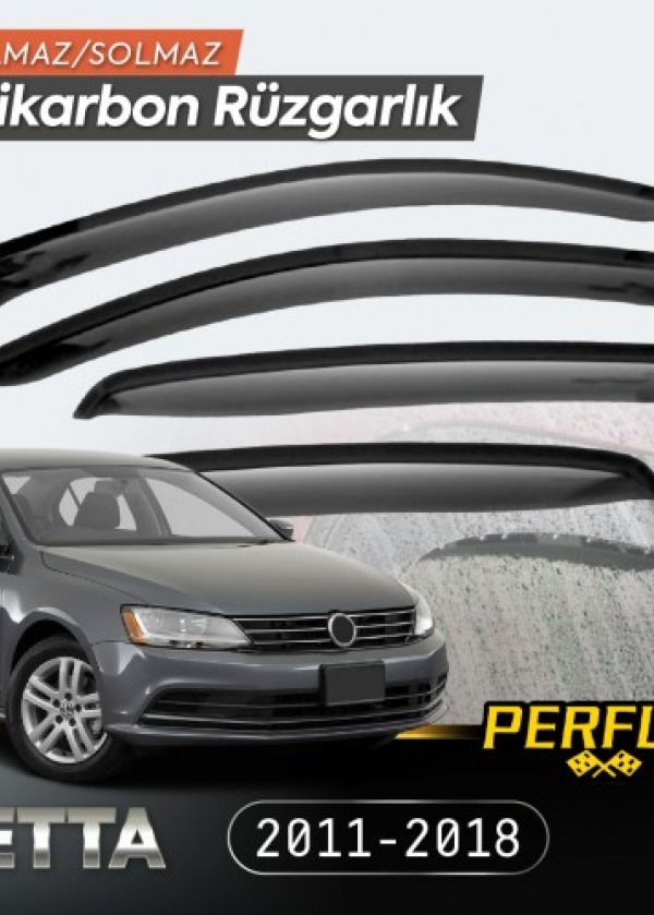VW Jetta 2011-2018 Cam Rüzgarlığı V2 Mugen