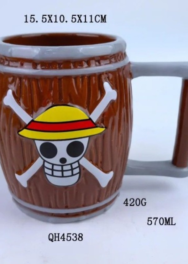 One Piece Luffy Kupa Bardak