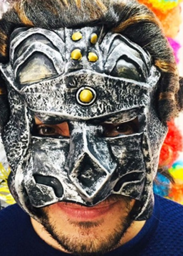 Lateks Gladiatör Maskesi