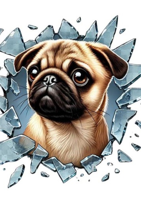 Fulcar French Bulldog Araç Stickerı