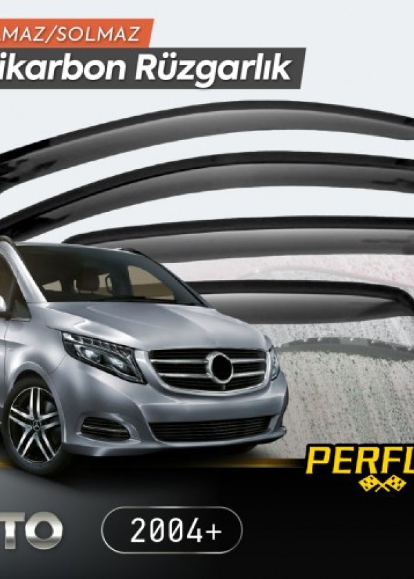 Mercedes Vito 2004+ Cam Rüzgarlığı V2 Düz