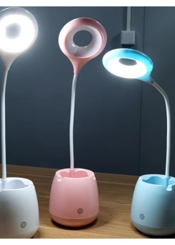 Halka LED USB Şarjlı Masa Lambası 