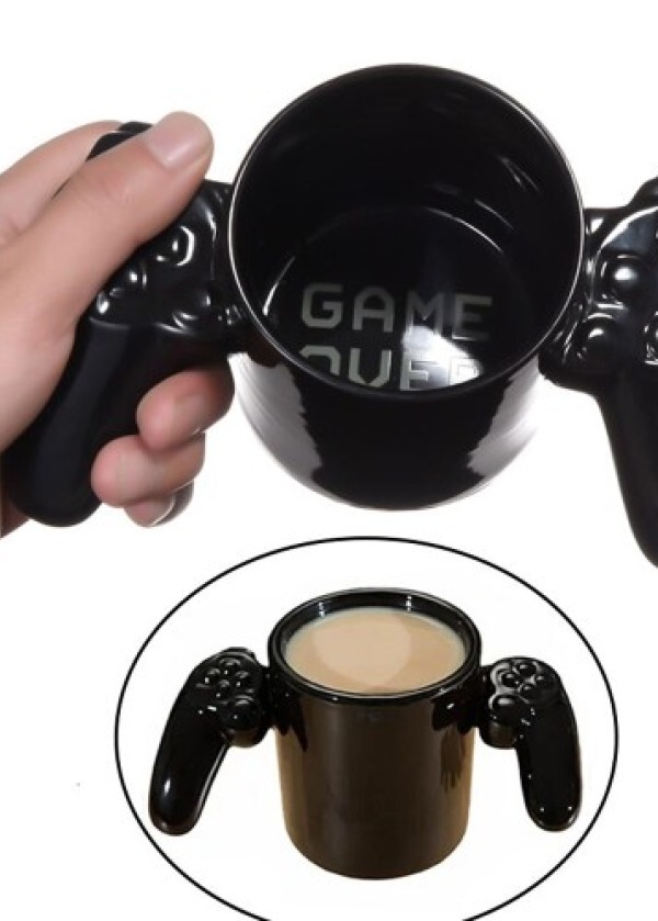 Joystick Game Over Kupa Bardak