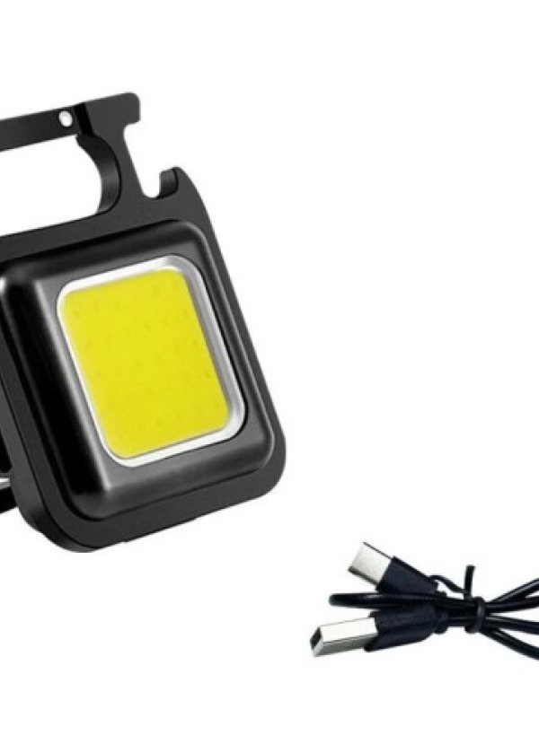 LED Işıklı Flash Özellikli 4 Modlu  Anahtarlık El Feneri