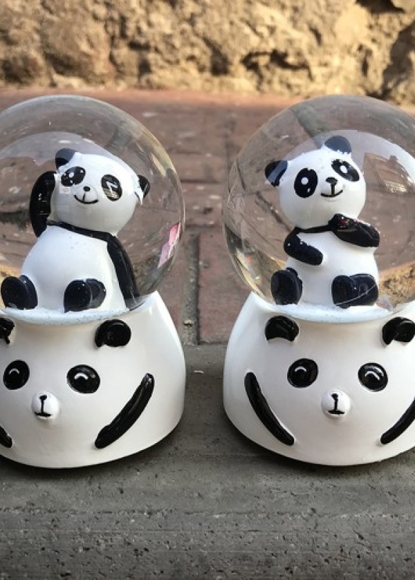 Büyük Boy Panda Kar Küresi