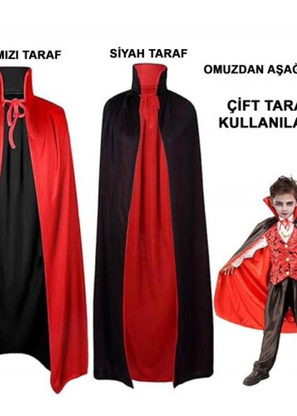 Çift Taraflı Pelerin Çocuk 