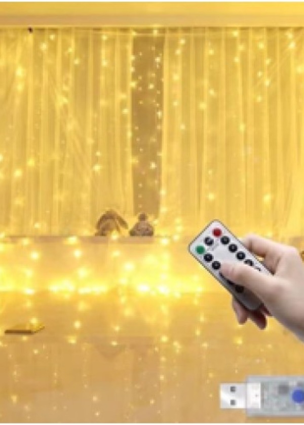 Peri Perde Led 3*3m 300 Led Gün Işığı