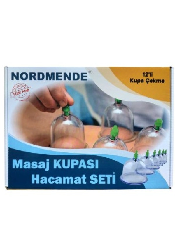  12'Li hacamat masaj kupa set