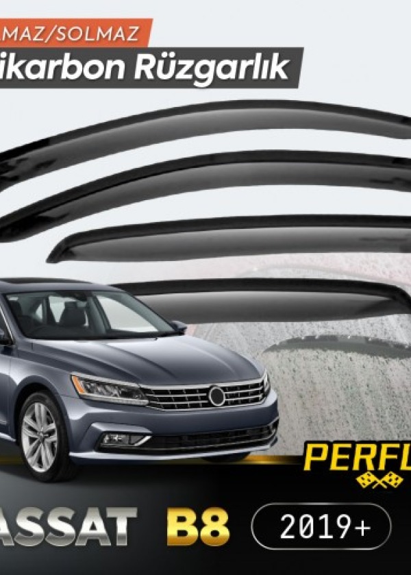 VW Passat B8 2019+ Cam Rüzgarlığı V2 Düz