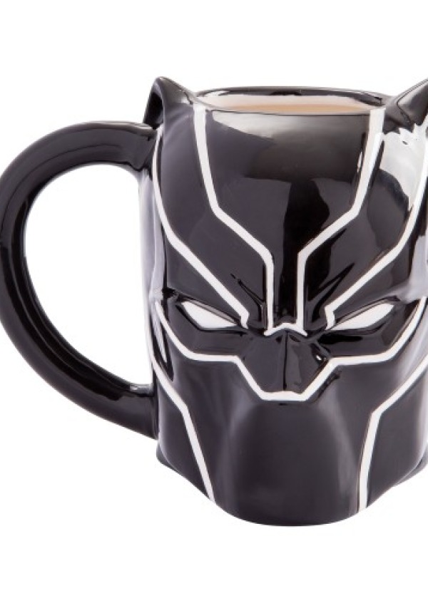3D Black Panter Kupa Bardak