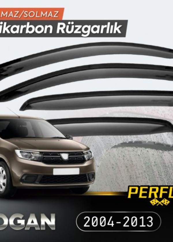 Dacia Logan 2004-2013 Cam Rüzgarlığı V2 Düz