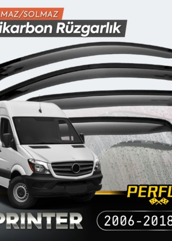 Mercedes Sprinter 2006-2018 Cam Rüzgarlığı V2 Mugen