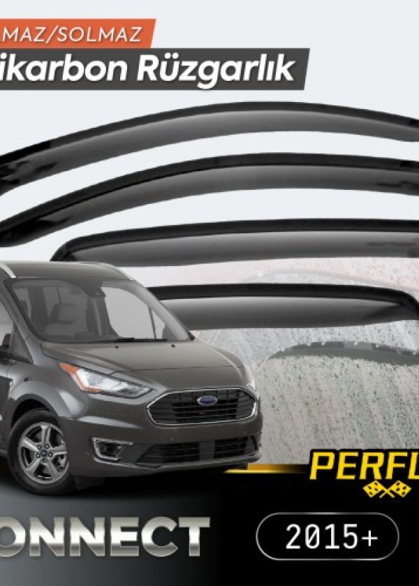 Ford Connect 2015+ Cam Rüzgarlığı V2 Düz