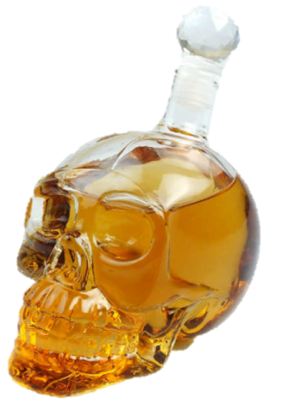 Kuru Kafa Şişe  Crystal Head 1lt