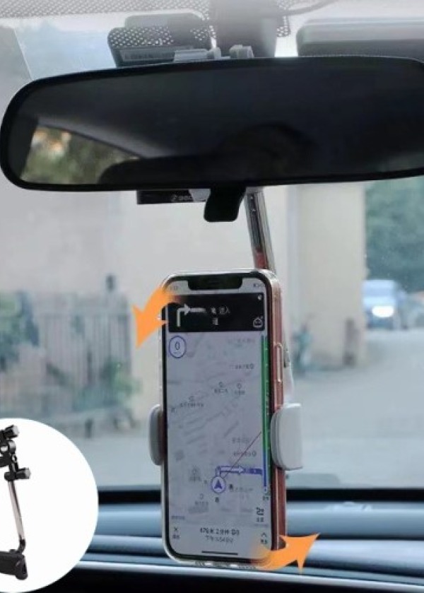 Dikiz Aynasına Takılan Telefon Tutucu 