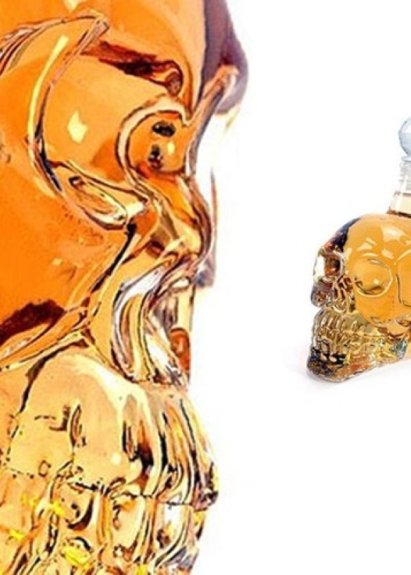 Crystal Head Kuru Kafa Cam Şişe