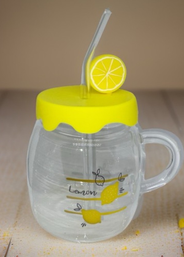 Limon Tasarımlı Kupa Bardak