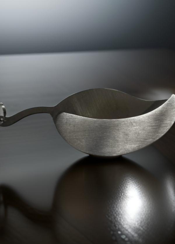 Yaprak Desenli Metal Anahtarlık Çakı