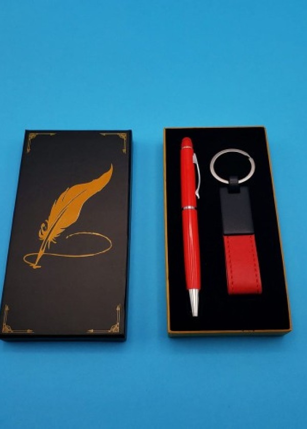 Deri Anahtarlık ve Touchpen Kalem
