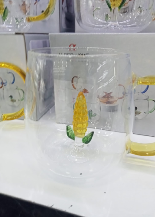 3D Mısır Figürlü Kupa Bardak