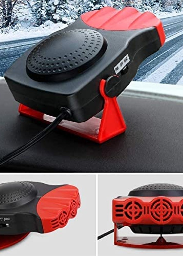 12 V 150 W Araba Soğutma Fanı Sıcak Isıtıcı Ön Cam Buğu Çözücü 