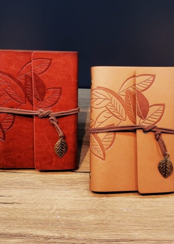 Küçük Boy Retro Deri Defter