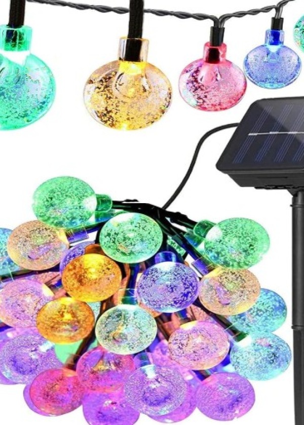 7m 50 Led RGB Solar