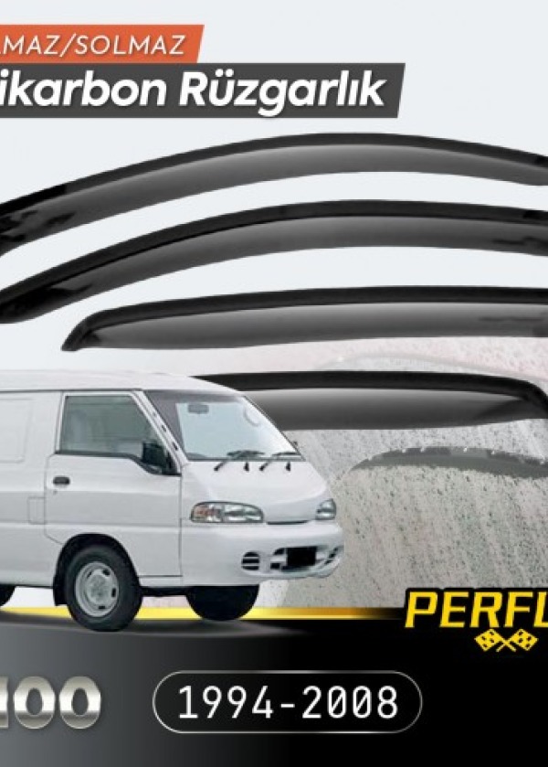 Hyundai H100 Minibüs 1994-2008 Cam Rüzgarlığı V2 Düz