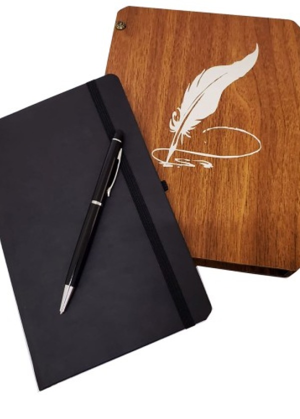 Kalem ve Termo Deri Defter Set