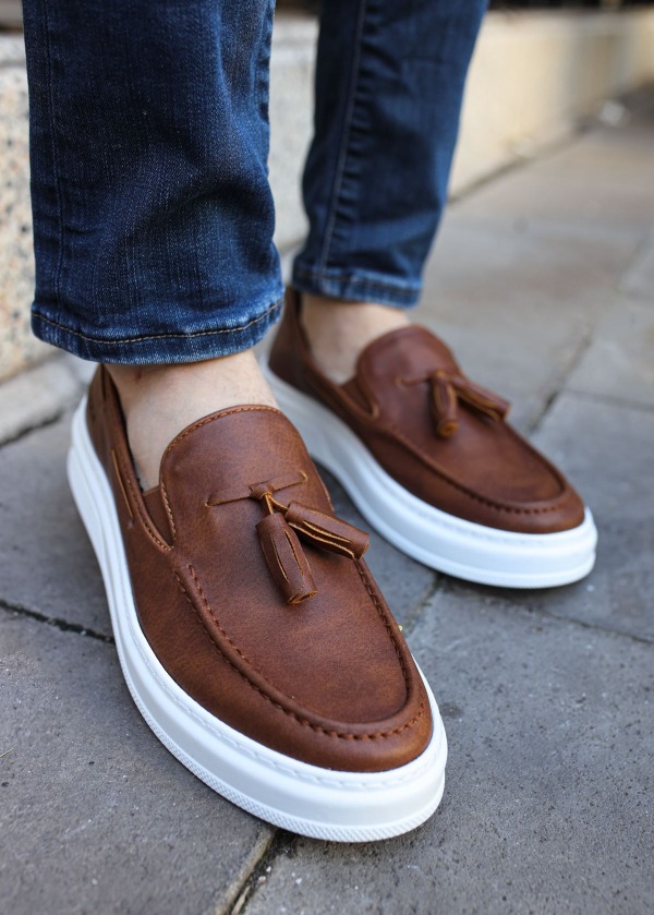 CH127 CBT Loafer-X Erkek Ayakkabı TABA