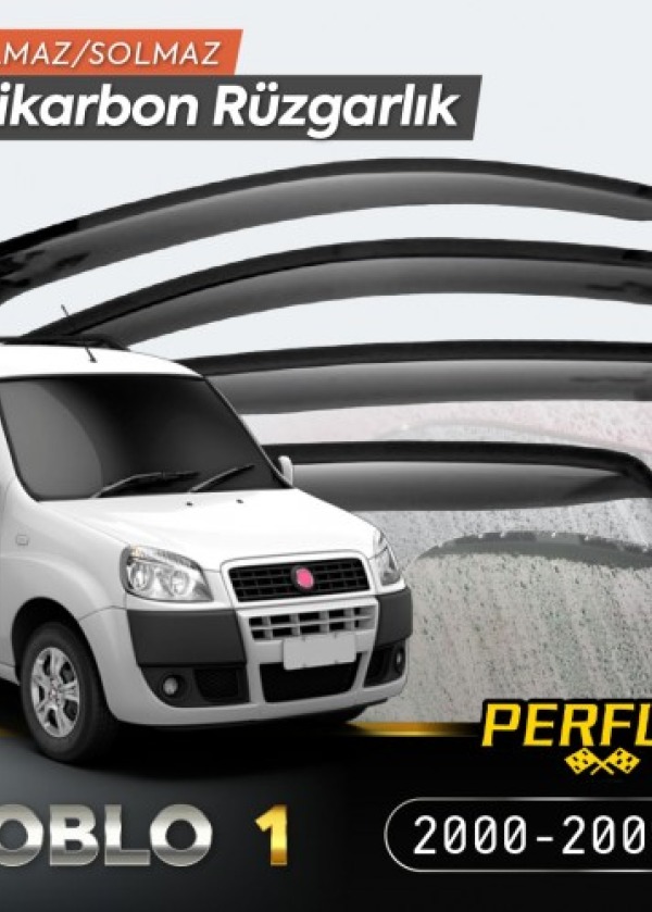 Fiat Doblo 1 2000-2009 Cam Rüzgarlığı V2 Düz