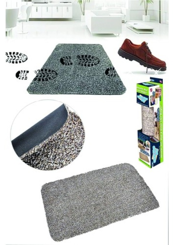Clean Step Mat Yıkanabilir Mikrofiber Kir Toz Emici Iç-dış Ortam Paspas