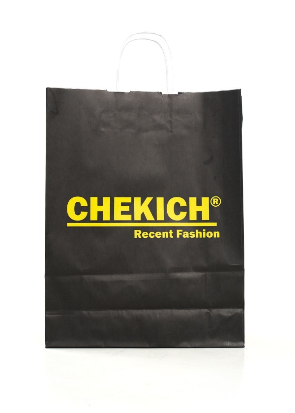 Chekich Kraf Kağıt Torba SIYAH