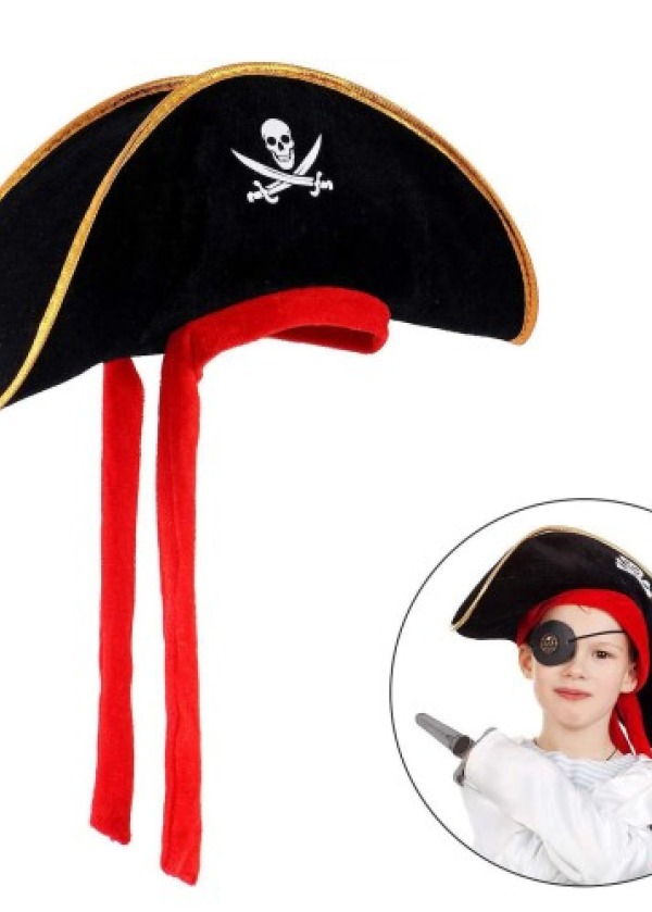 Jack Sparrow Çocuk Kadife Şapka