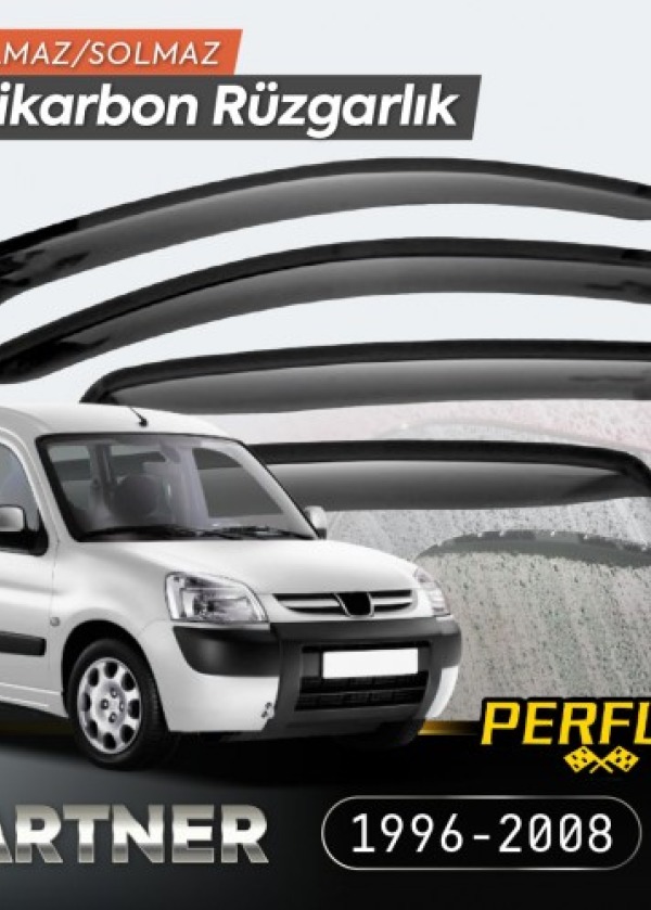 Peugeot Partner 1996-2008 Cam Rüzgarlığı V2 Mugen