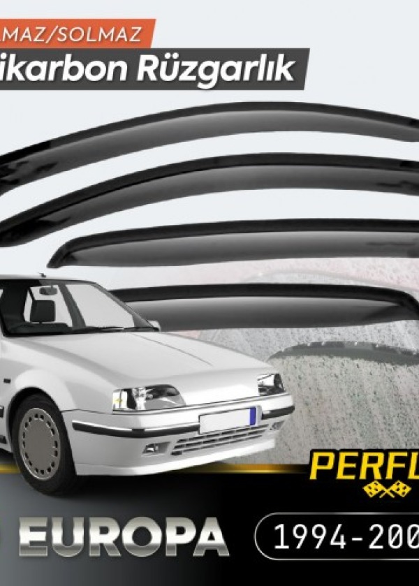 Renault 19 Europa 1994-2001 Cam Rüzgarlığı V2 Düz