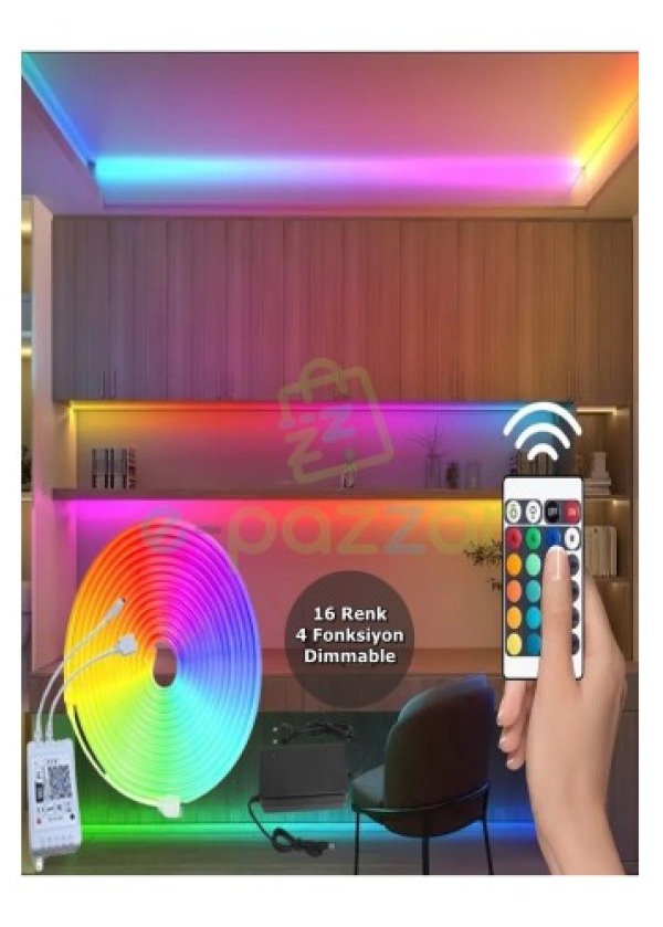 Esnek Şerit Neon Led 5M