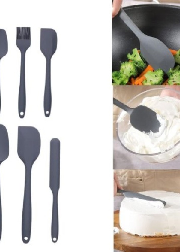 Silikon Spatula ve Fırça Seti