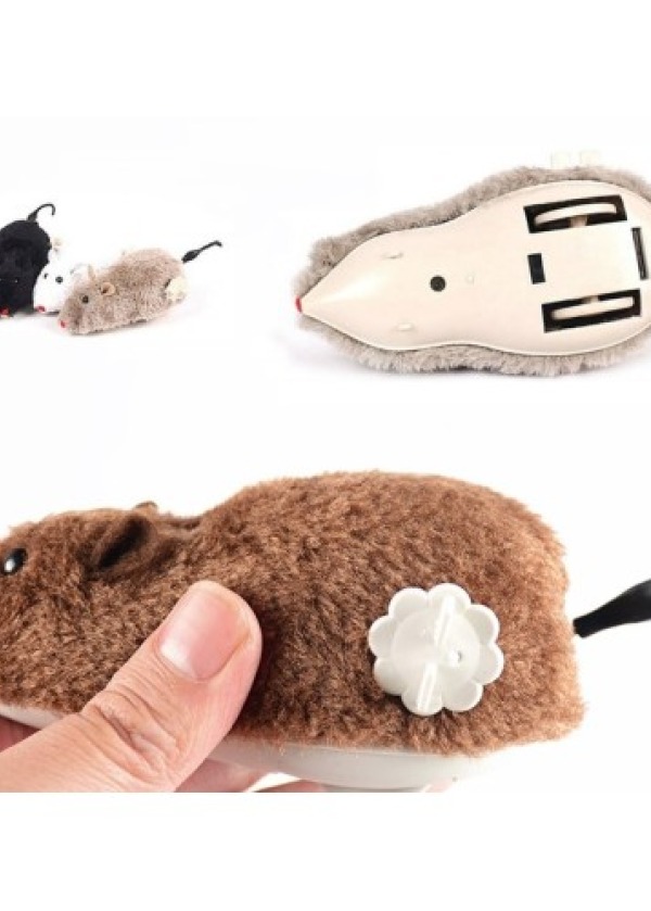 Kurmalı Fare Kedi Eğitim Oyuncağı