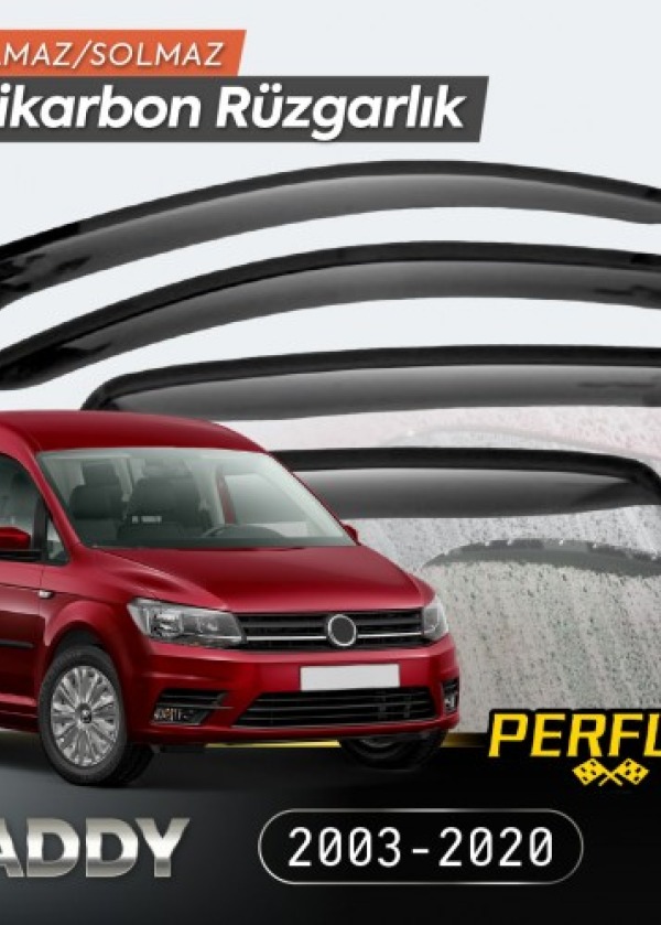 VW Caddy 2003-2020 Cam Rüzgarlığı V2 Mugen