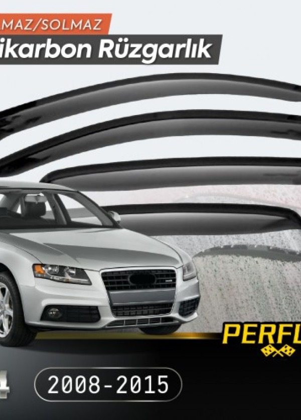 AUDI A4 2008-2015 CAM RÜZGARLIĞI V2 DÜZ