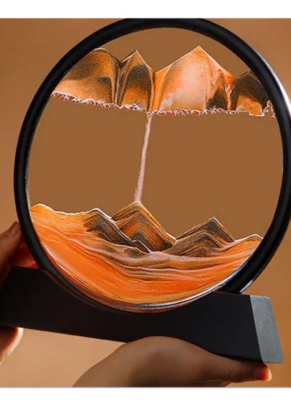 Dekoratif Hareketli Sandscape Kum Saati 